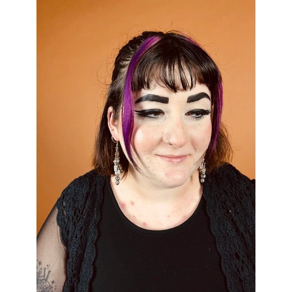 Boutique Handmade Crystal Chandelier Silver Dangle Drop Bohemian Earrings - Picture 4 of 4